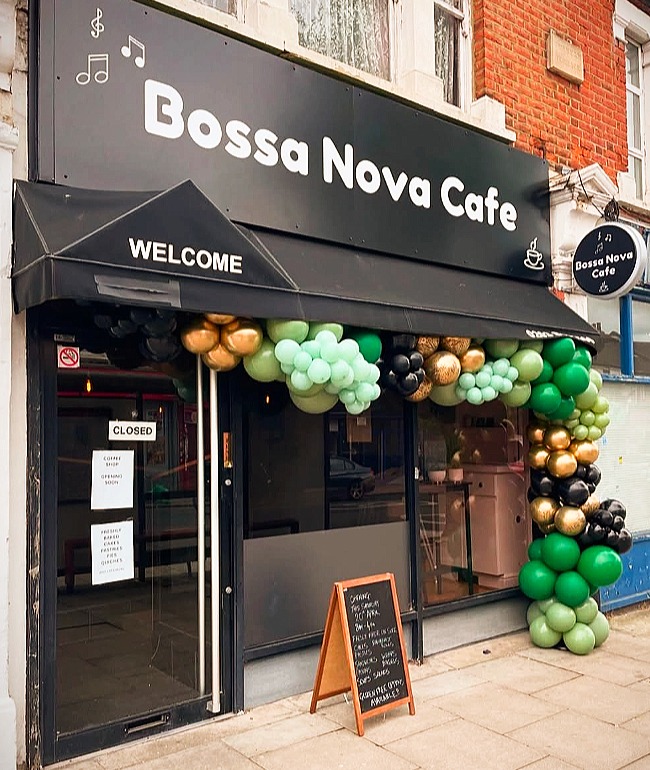 Bossa Nova Cafe Storefront